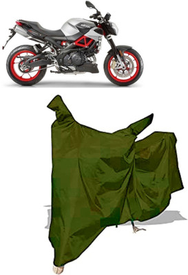 Amexride Two Wheeler Cover for Aprilia(Shiver 900, Maroon)