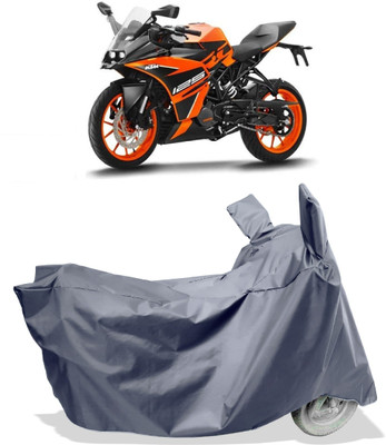 Amexride Two Wheeler Cover for KTM(RC 125 BS6, Grey)