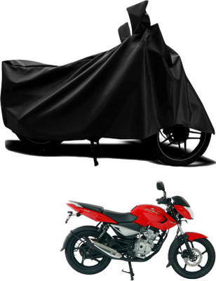 KEDIT Two Wheeler Cover for Bajaj(Pulsar 135 LS DTS-i, Black)