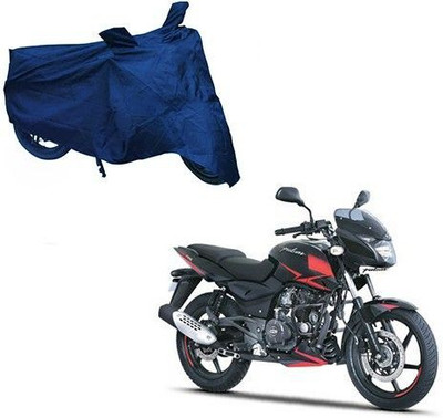 Varnwal E Commerce Waterproof Two Wheeler Cover for Bajaj(Pulsar 180 DTS-i, Blue)