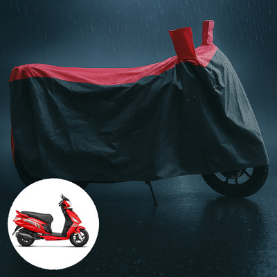 PAGORA Waterproof Two Wheeler Cover for Hero(Maestro Edge, Grey, Red)
