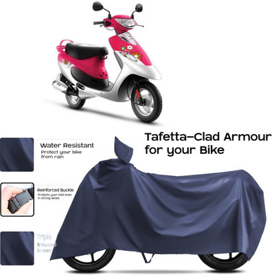 WMIZEXA Two Wheeler Cover for TVS(Pep Plus BS6, Blue)