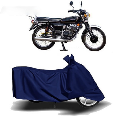 starmick Waterproof Two Wheeler Cover for Yamaha(RX 100, Blue)