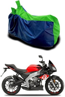 DeepShakshi AUTOMOTIVE Two Wheeler Cover for Aprilia(Tuono 150, Black, Green)