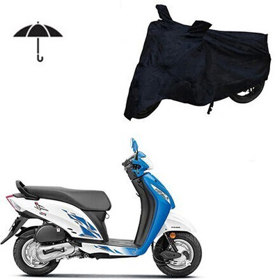 DeepShakshi AUTOMOTIVE Two Wheeler Cover for Honda(Activa i, Black)