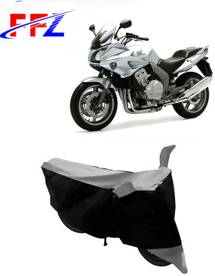 FFZ Waterproof Two Wheeler Cover for Honda(CBF 1000, Black, Grey)