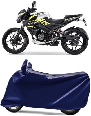 Swarish Two Wheeler Cover for Bajaj(Pulsar NS 160, Blue)