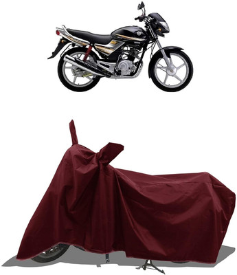 KEDIT Two Wheeler Cover for Yamaha(Libero, Maroon)