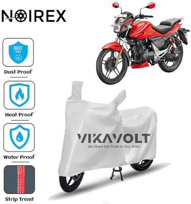NOIREX Waterproof Two Wheeler Cover for Hero(Xtreme Sports, Silver)
