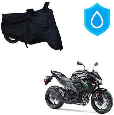 DeepShakshi AUTOMOTIVE Waterproof Two Wheeler Cover for Kawasaki(Z800, Black)