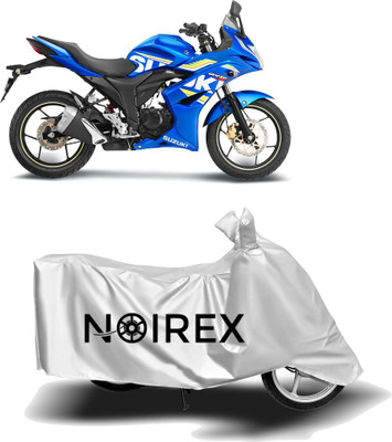 NOIREX Two Wheeler Cover for Suzuki(Gixxer SF, Silver)