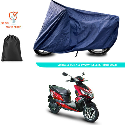 PAGORA Waterproof Two Wheeler Cover for Okinawa(Blue)