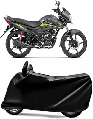 Mdstar Waterproof Two Wheeler Cover for Honda(Livo BS6, Black)