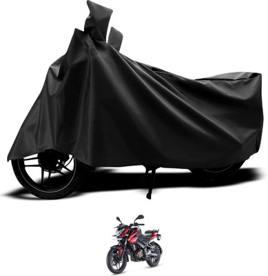 GOSHIV-car and bike accessories Waterproof Two Wheeler Cover for Bajaj(Pulsar 200 NS DTS-i, Black)