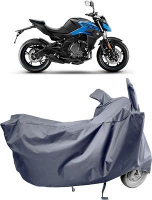 Amexride Two Wheeler Cover for CFMoto(400NK, Grey)
