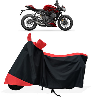 Tricway Two Wheeler Cover for Triumph(Street Triple RS BS6, Multicolor)