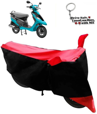 APB estore Two Wheeler Cover for TVS(Scooty, Multicolor)