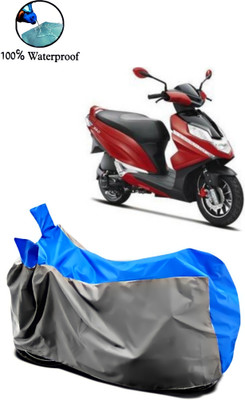 Autofly Waterproof Two Wheeler Cover for Hero(Dare, Grey, Blue)