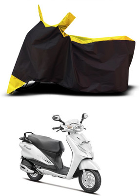 VESMEI Two Wheeler Cover for Hero(Duet LX 110CC, Yellow)