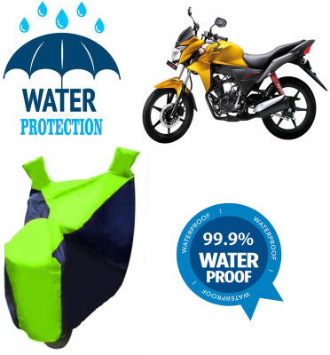 Mdstar Waterproof Two Wheeler Cover for Honda(CB Twister, Multicolor)