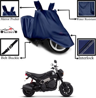 KEDIT Two Wheeler Cover for Universal For Bike(Navi, Blue)