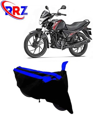 RRZ Waterproof Two Wheeler Cover for Suzuki(Sling, Black, Blue)