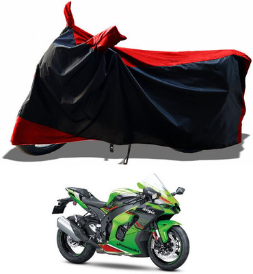 DeepShakshi AUTOMOTIVE Waterproof Two Wheeler Cover for Kawasaki(Ninja ZX 10R, Red)
