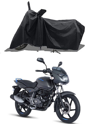 SPECTUS Two Wheeler Cover for Bajaj(Pulsar 125 Neon BS6, Black)