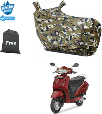 CODOKI Waterproof Two Wheeler Cover for Honda(Activa 4G, Yellow)