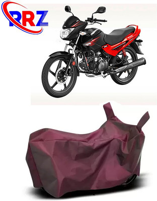 RRZ Waterproof Two Wheeler Cover for Hero(Glamour Programmed FI, Maroon)