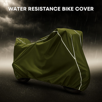 OliverX Waterproof Two Wheeler Cover for Hero(Splendor Plus, Green)