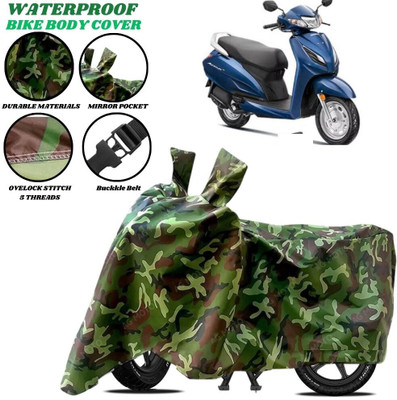 SRP PRODUCT Waterproof Two Wheeler Cover for Honda(Activa, Green)