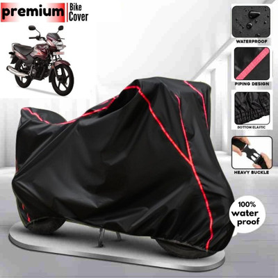 OliverX Waterproof Two Wheeler Cover for TVS(Apache RR 310, Black, Red)