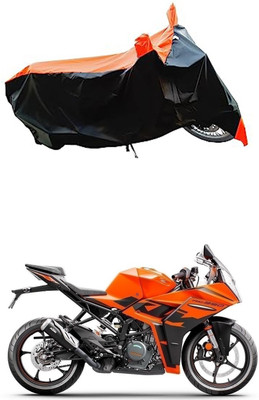 VESMEI Two Wheeler Cover for KTM(RC 390 BS6, Orange)