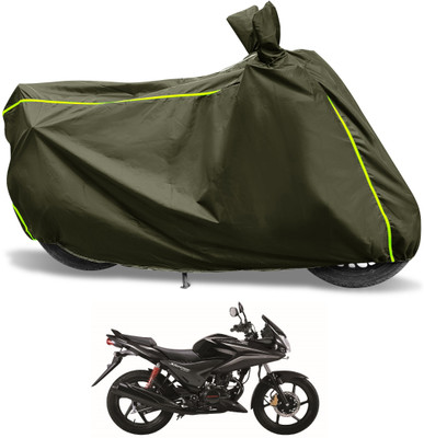 Euro Care Waterproof Two Wheeler Cover for Honda(CBF Stunner, Green)