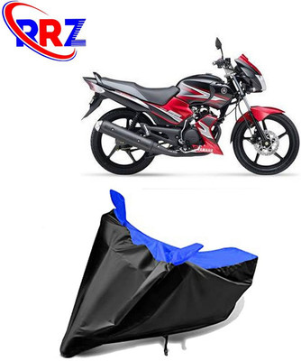 RRZ Waterproof Two Wheeler Cover for Yamaha(SS 125, Black, Blue)