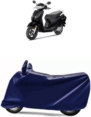 HWSXQAE Waterproof Two Wheeler Cover for Universal For Bike(Activa 6G, Blue)