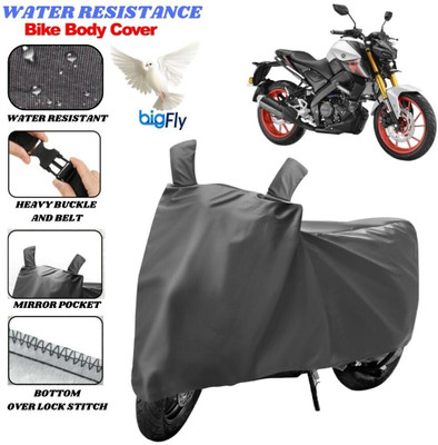 BigFly Two Wheeler Cover for Yamaha(MT 15, Grey)