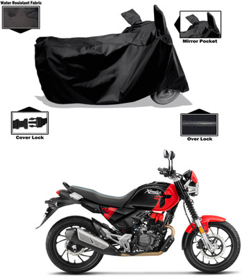 DeepShakshi AUTOMOTIVE Two Wheeler Cover for Hero(Xpulse 200T, Black)