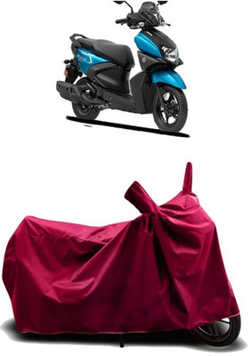 AASHTIK AMRT Two Wheeler Cover for Yamaha(Ray-ZR 125FI, Maroon)