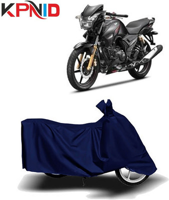 MJD Waterproof Two Wheeler Cover for TVS(Apache RTR 180, Blue)