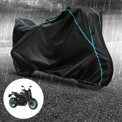 CODOKI Waterproof Two Wheeler Cover for Yamaha(MT 9, Black)