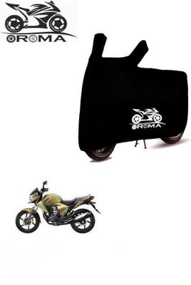 THE REAL ARV Waterproof Two Wheeler Cover for Honda(Dazzler, Black)