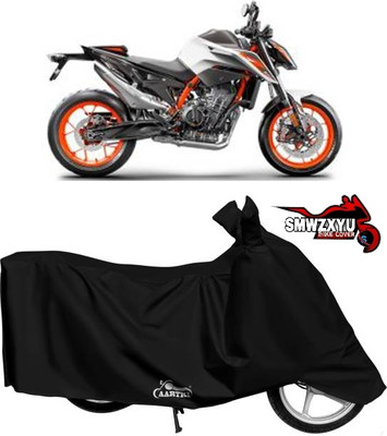 smwzxyu Waterproof Two Wheeler Cover for KTM(Duke 390, Black)