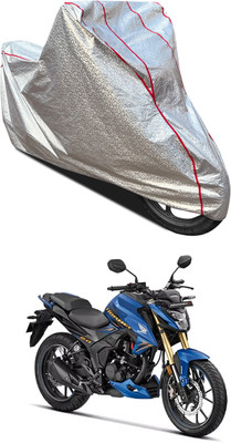 PAGORA Waterproof Two Wheeler Cover for Honda(Hornet 2.0, Silver)