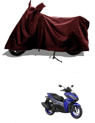 AASHTIK MART Two Wheeler Cover for Yamaha(Aerox 155 Maxi, Maroon)