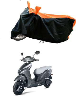 DeepShakshi AUTOMOTIVE Waterproof Two Wheeler Cover for Ampere(Magnus BS6, Orange)