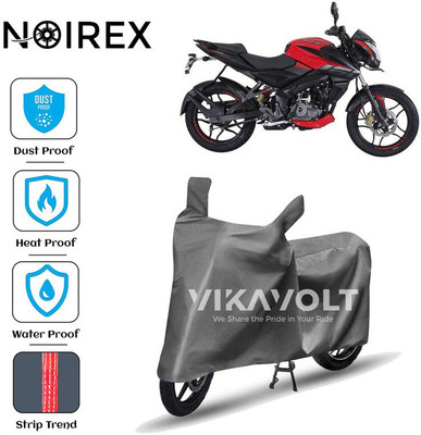 NOIREX Two Wheeler Cover for Bajaj(Pulsar NS 160, Grey)