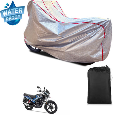 PAGORA Waterproof Two Wheeler Cover for TVS(Star City Plus BS6, Silver)