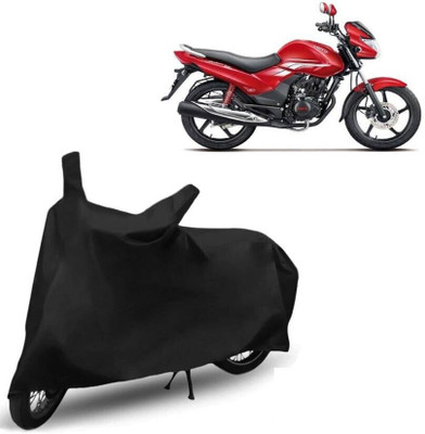 DeepShakshi AUTOMOTIVE Waterproof Two Wheeler Cover for Hero(Achiever, Black)